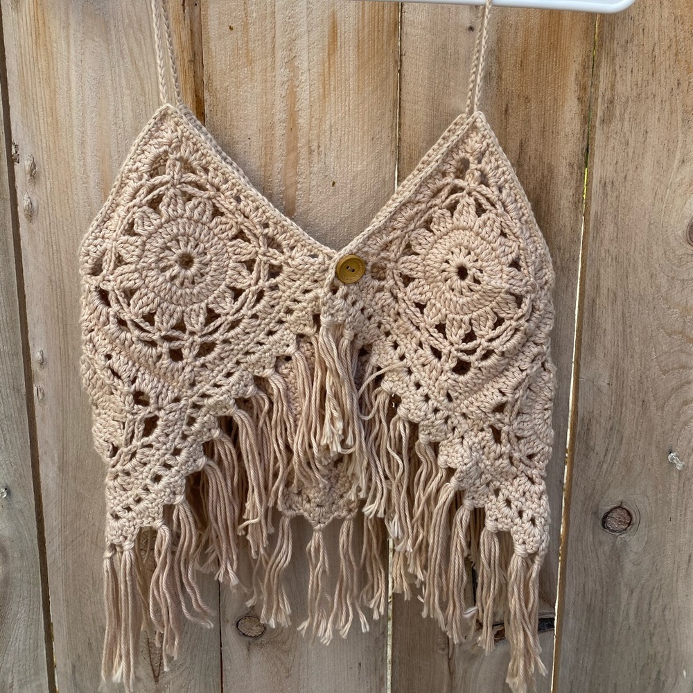 Handmade boho top